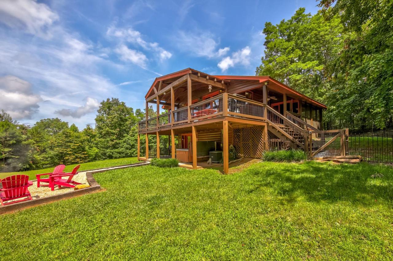 Sunset Ledge Villa Morganton Exterior photo